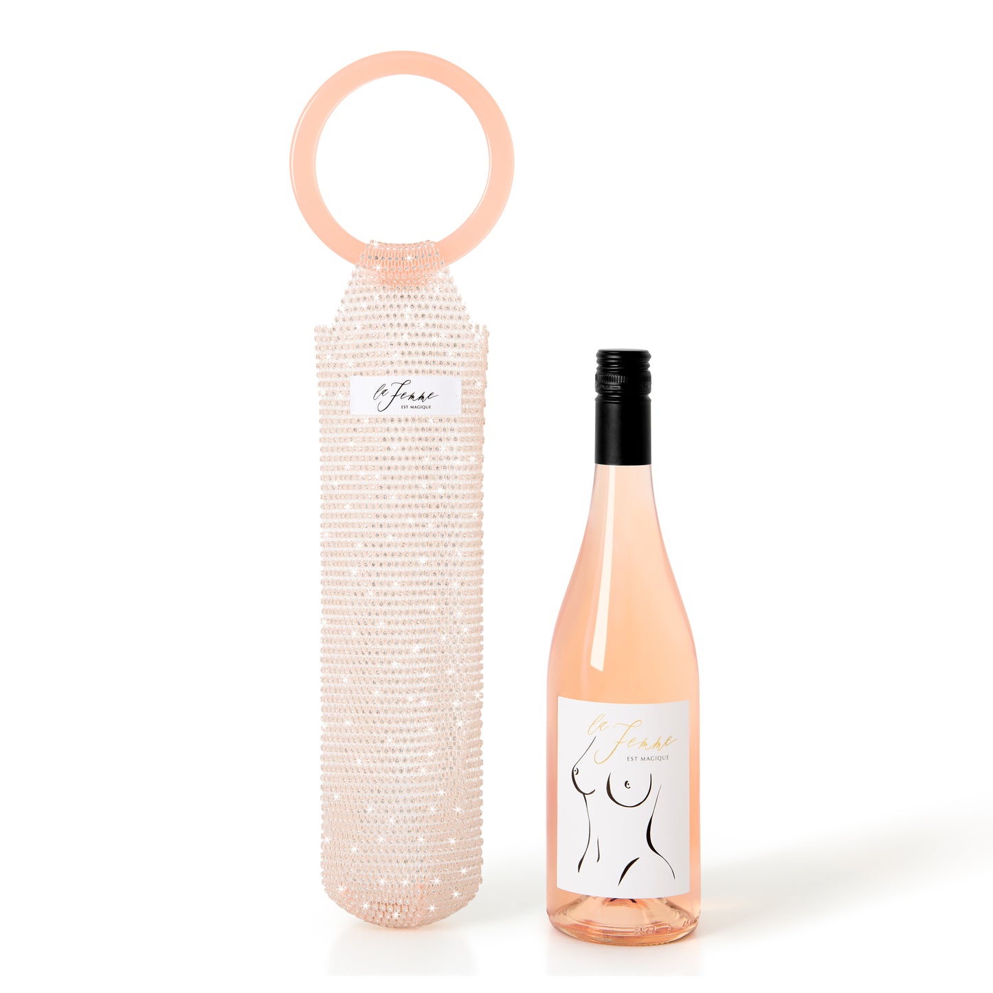 La Femme est Magique Rosé & Luxury Wine Bag Gift Set